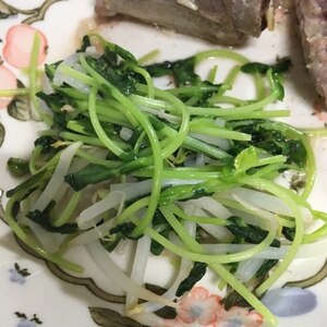 豆苗ともやしのナムル☆